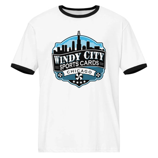 Windy City Unisex ringer t-shirt - Windy City Sports Cards
