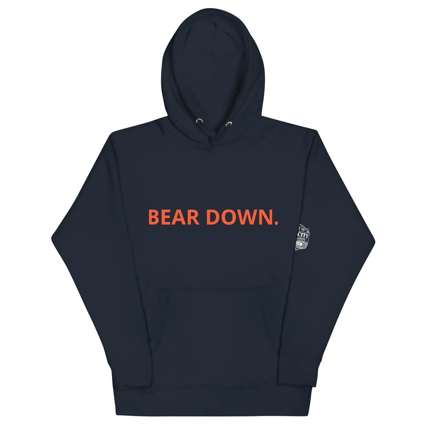Windy City Bear Down Unisex Hoodie - Windy City Sports Cards