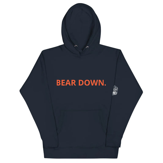 Windy City Bear Down Unisex Hoodie - Windy City Sports Cards