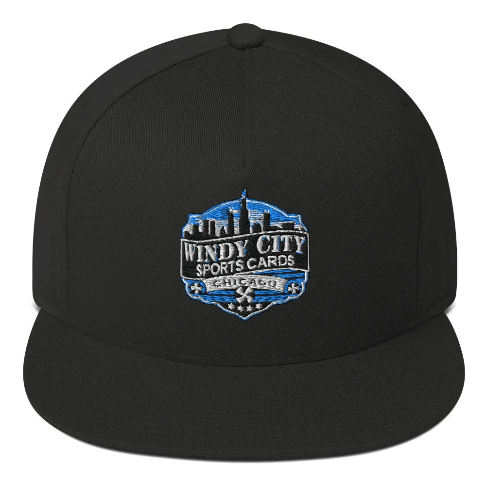 Windy City Flat Bill Cap - Windy City Sports Cards