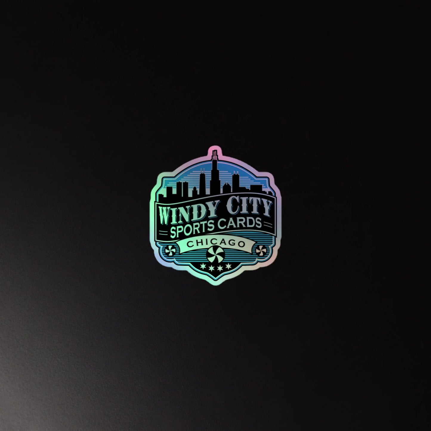 Windy City Holographic stickers - Windy City Sports Cards