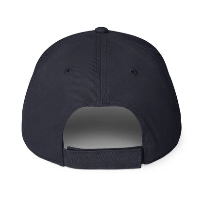Mad Mac baseball cap in dark navy, back view
