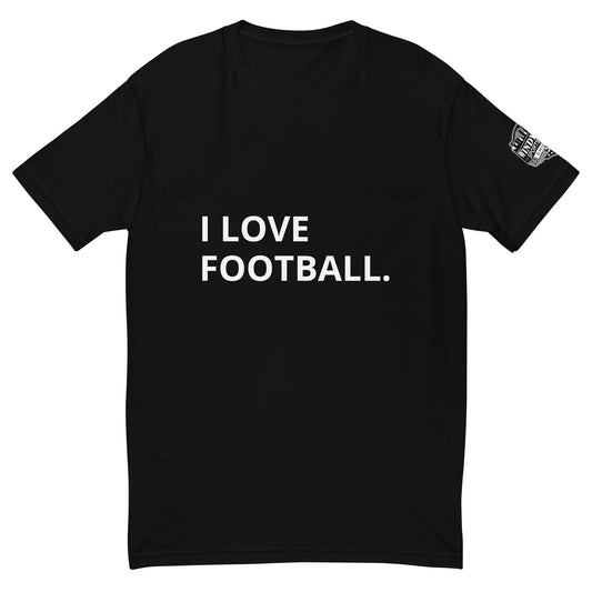 Windy City I Love Football Short Sleeve T-shirt - Windy City Sports Cards