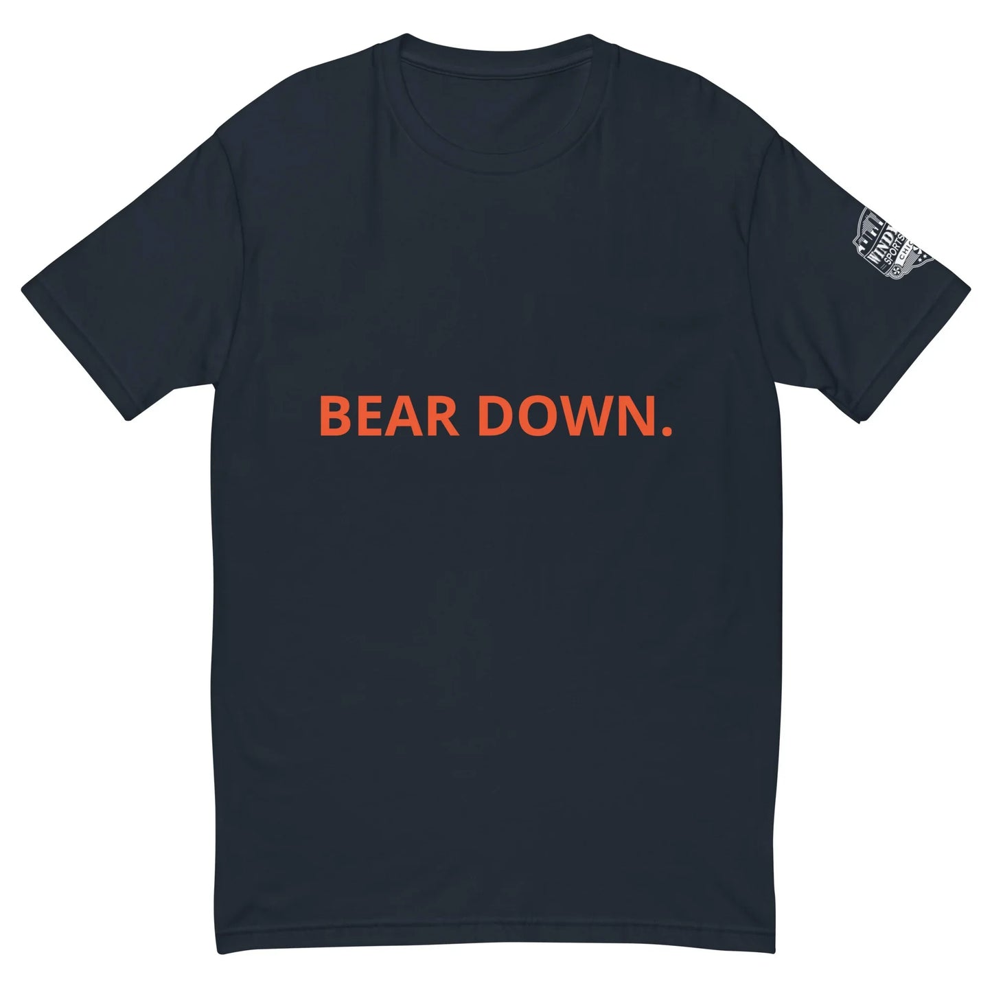 Windy City Bear Down Short Sleeve T-shirt - Windy City Sports Cards
