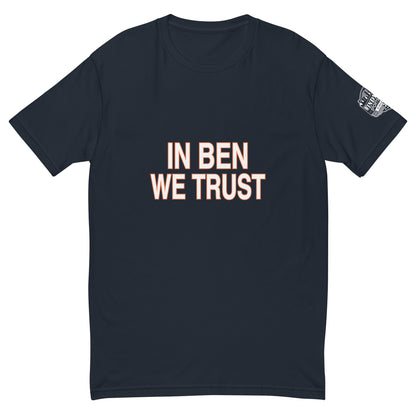 In Ben We Trust Block Short Sleeve T-shirt by Windy City Threads