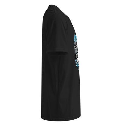 Windy City Under Armour athletic T-shirt in black, right-side view