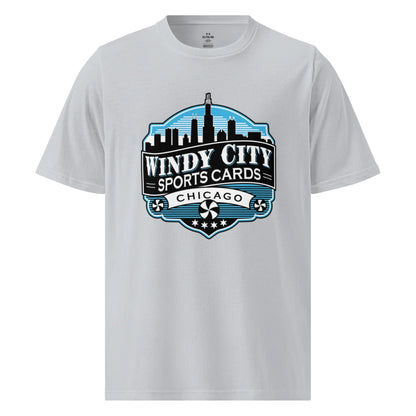 Windy City Under Armour athletic T-shirt in gray, front view