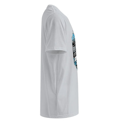 Windy City Under Armour athletic T-shirt in gray, right-side view